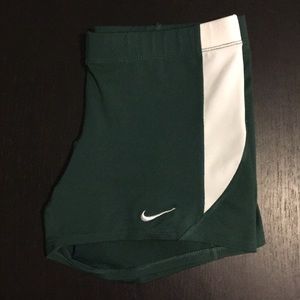 Green Nike Spandex